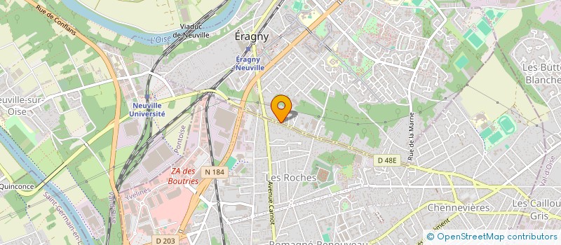 localisation de l'entreprise SCI PINCE-VENTS  ERAGNY