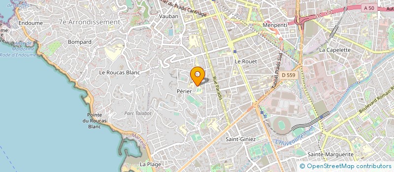 localisation de l'entreprise SCI PINCHART DEBAENE à MARSEILLE