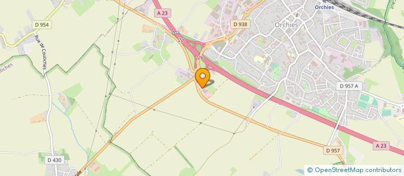 localisation de l'entreprise SCI PINCHON  ORCHIES