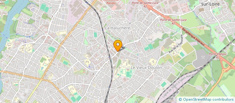 localisation de l'entreprise SCI PINCHON à NANTES