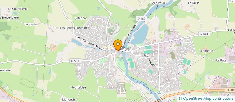 localisation de l'entreprise SCI PINCON  CHANGE