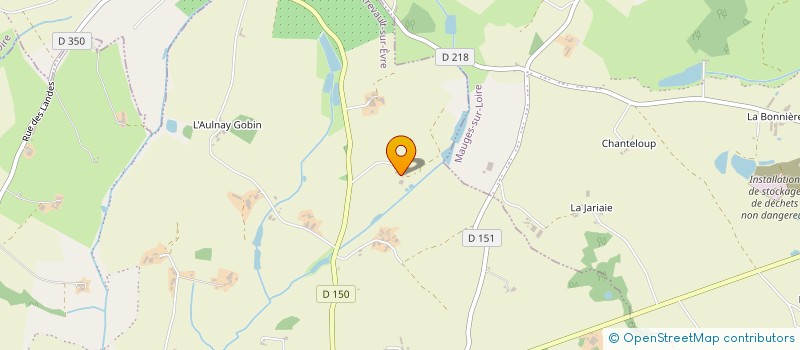 localisation de l'entreprise SCI PINEAU  BEAUPREAU-EN-MAUGES