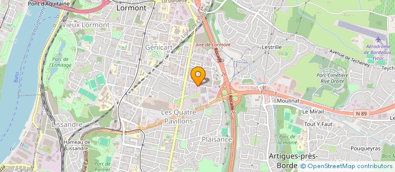 localisation de l'entreprise SCI PINEDE à LE PIAN-MEDOC