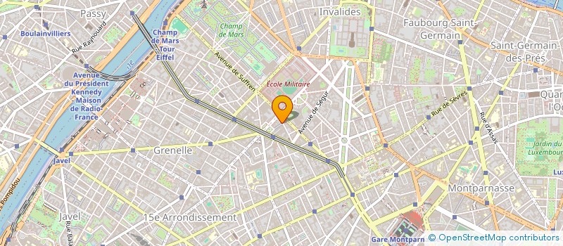 localisation de l'entreprise SCI PINEDE DU GAOU  PARIS