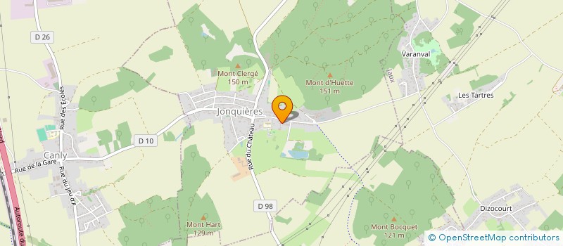 localisation de l'entreprise SCI PINEL  JONQUIERES