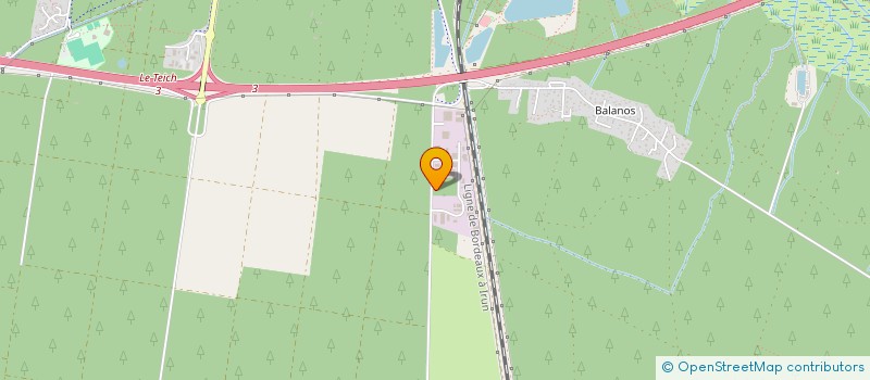 localisation de l'entreprise SCI PINET à LE TEICH