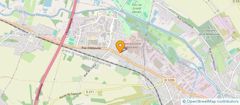 localisation de l'entreprise SCI PING à AMIENS