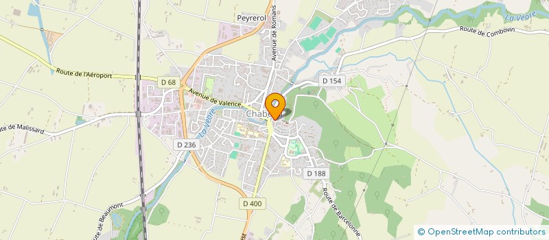 localisation de l'entreprise SCI PINGO à CHABEUIL