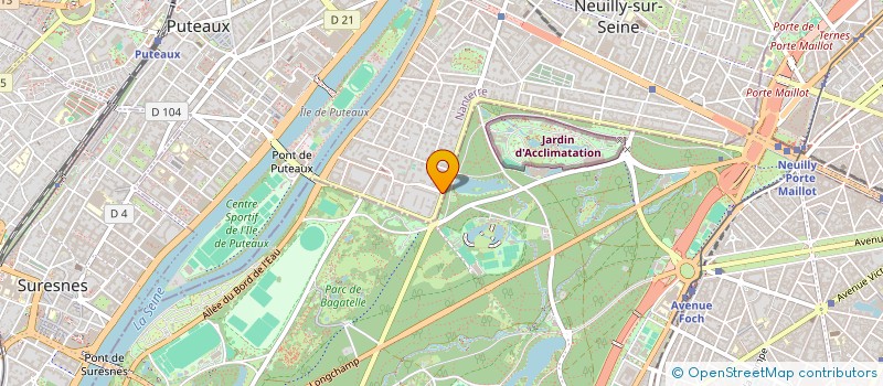 localisation de l'entreprise SCI PINI à NEUILLY-SUR-SEINE