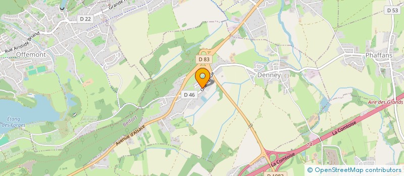 localisation de l'entreprise SCI PINK  DENNEY