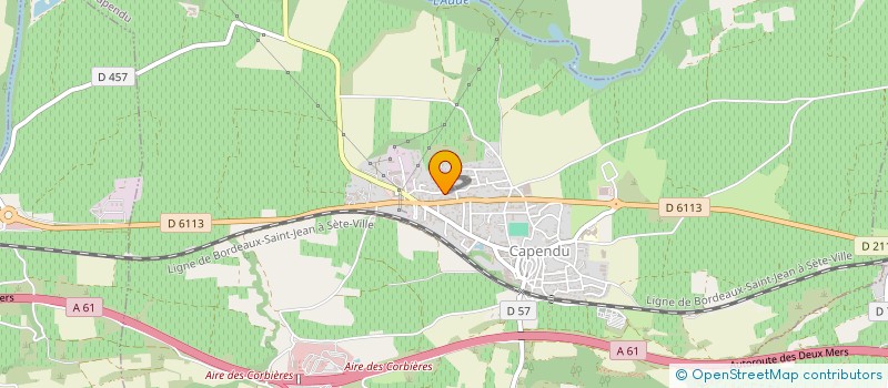 localisation de l'entreprise SCI PINKERTON  CAPENDU