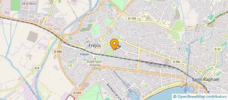 localisation de l'entreprise SCI PINNO ALTO à FREJUS