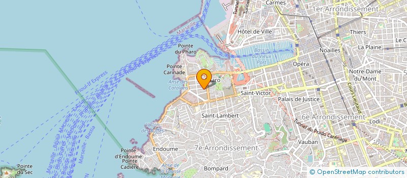 localisation de l'entreprise SCI PINO à MARSEILLE