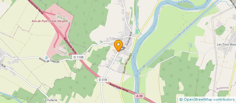 localisation de l'entreprise SCI PINOCCHIO  MAGNY-MONTARLOT