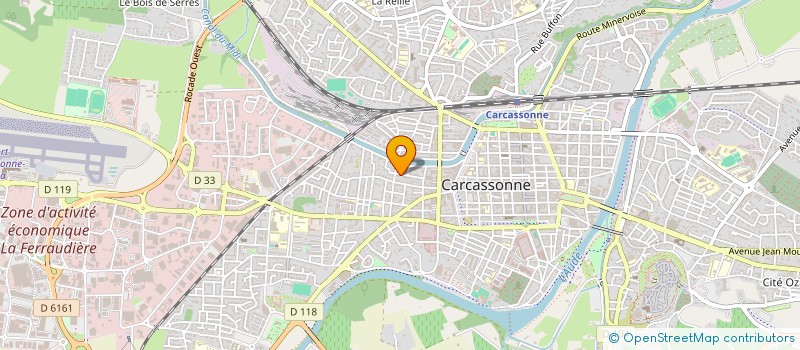 localisation de l'entreprise SCI PINOREZOFF à CARCASSONNE