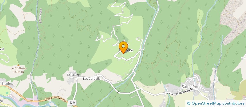 localisation de l'entreprise SCI PINOT  BARCELONNETTE