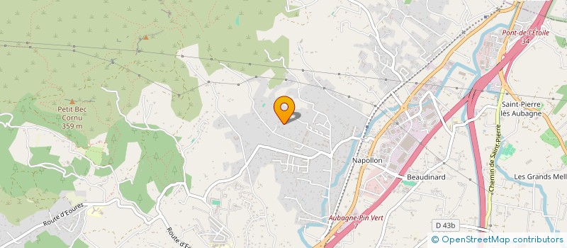 localisation de l'entreprise SCI PINS COTTAGE à AUBAGNE