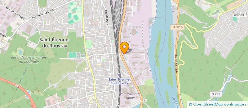 localisation de l'entreprise SCI PINS DES LANDES  SAINT-ETIENNE-DU-ROUVRAY