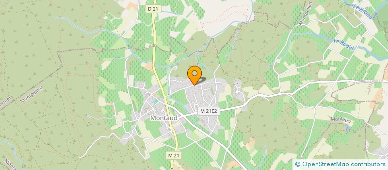 localisation de l'entreprise SCI PINS DU RADABEL  MONTAUD