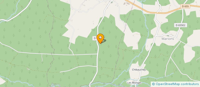 localisation de l'entreprise SCI PINS EST  LAVAZAN