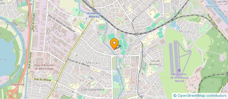 localisation de l'entreprise SCI PINSAPO  STRASBOURG