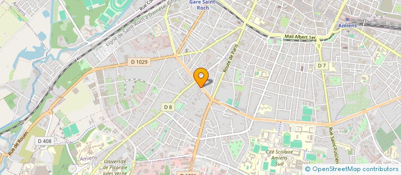 localisation de l'entreprise SCI PINSON à AMIENS