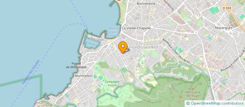localisation de l'entreprise SCI PINSON à MARSEILLE