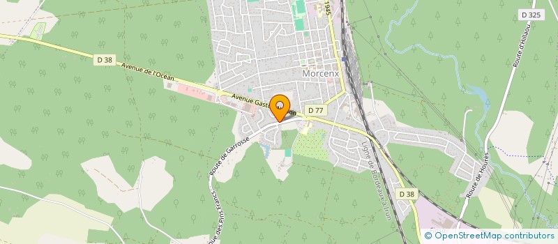 localisation de l'entreprise SCI PINTAOU  MORCENX-LA-NOUVELLE