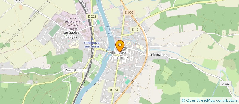 localisation de l'entreprise SCI PINTE  VILLENEUVE-SUR-YONNE
