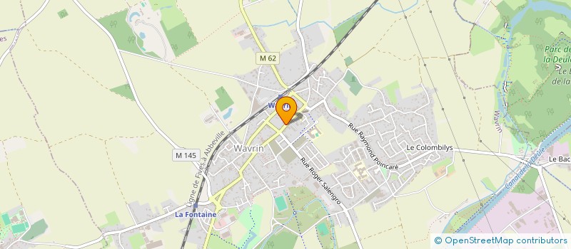 localisation de l'entreprise SCI PINTEAUX 107  WAVRIN