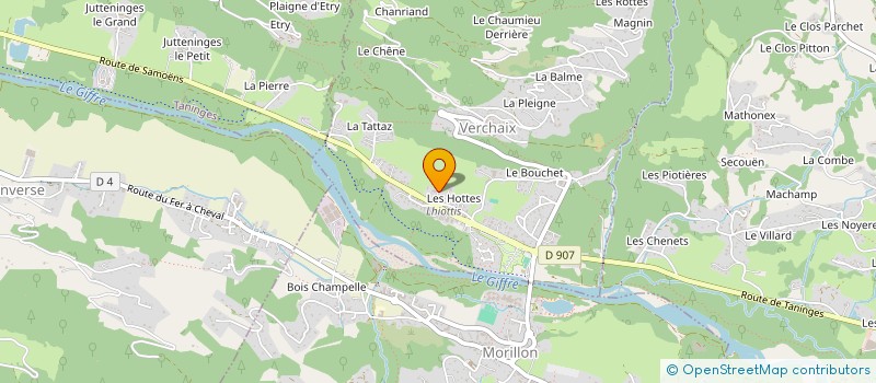 localisation de l'entreprise SCI PINTEL  VERCHAIX