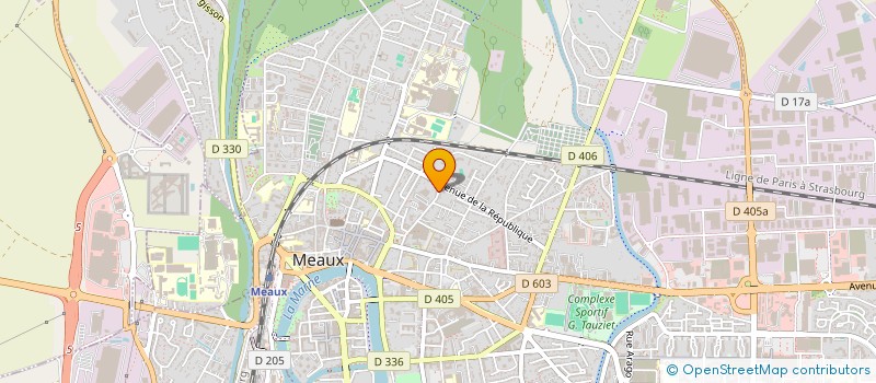 localisation de l'entreprise SCI PINTEVILLE à MEAUX