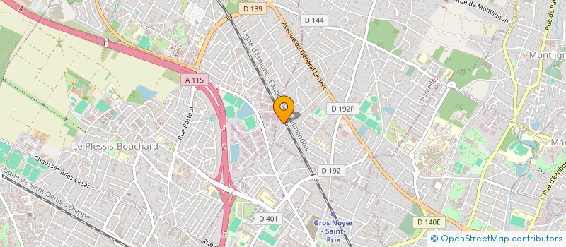 localisation de l'entreprise SCI PINTO à SAINT-PRIX