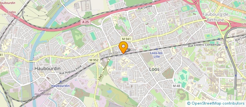 localisation de l'entreprise SCI PINTO DE MORAIS ET FILS  LOOS