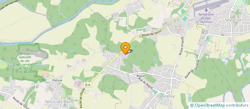 localisation de l'entreprise SCI PINTOUN  HEUGAS