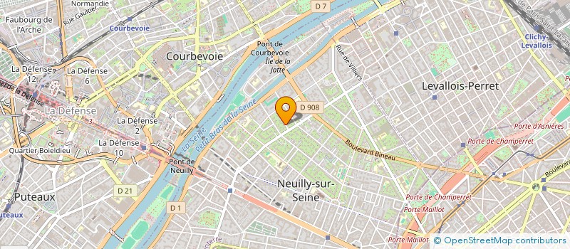 localisation de l'entreprise SCI PIOC à NEUILLY-SUR-SEINE