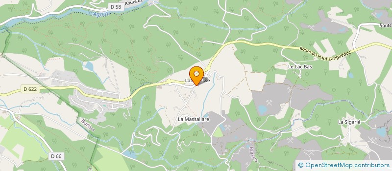 localisation de l'entreprise SCI PIOCH DE MISSEGLE à BURLATS