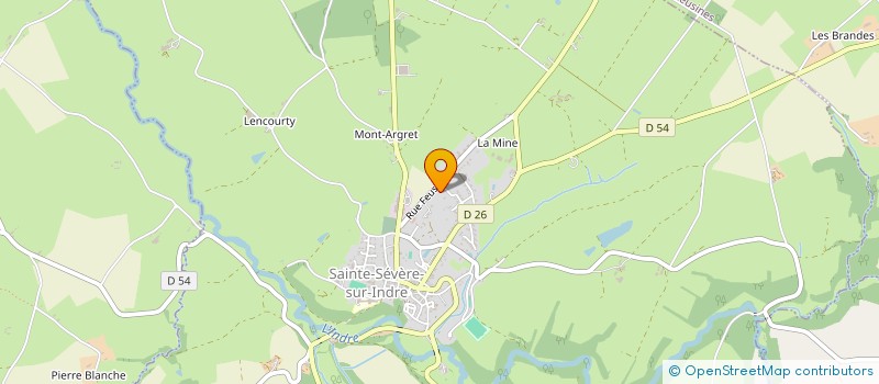 localisation de l'entreprise SCI PIOCHE à SAINTE-SEVERE-SUR-INDRE