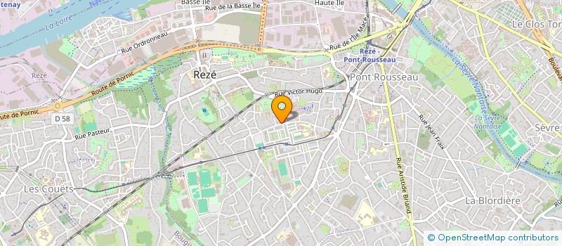 localisation de l'entreprise SCI PIOLAIN-GMAR  REZE