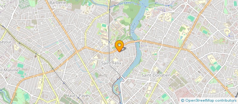 localisation de l'entreprise SCI PION à NANTES