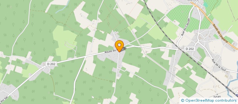 localisation de l'entreprise SCI PION  GAILLAN-EN-MEDOC