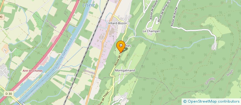 localisation de l'entreprise SCI PIONI  GONCELIN