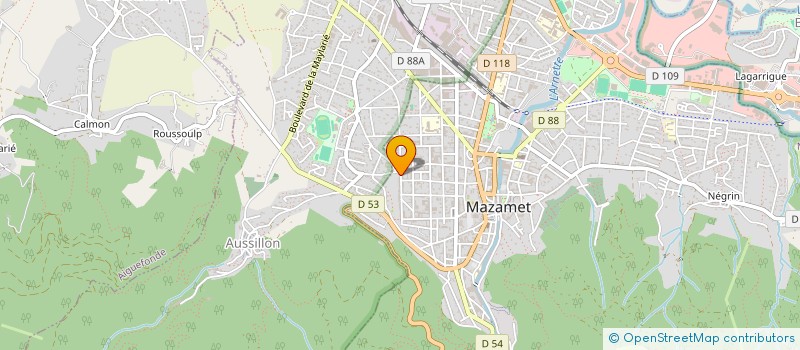 localisation de l'entreprise SCI PIOT à MAZAMET