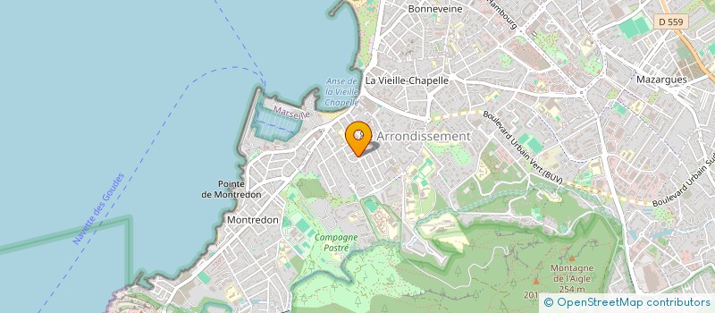 localisation de l'entreprise SCI PIOT FABC à MARSEILLE