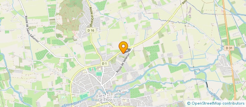 localisation de l'entreprise SCI PIOU PIOU  LE THOR