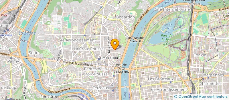 localisation de l'entreprise SCI PIOU PIOU  LYON