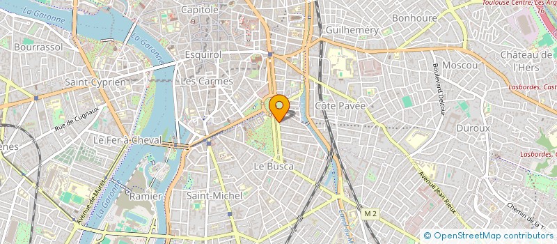 localisation de l'entreprise SCI PIPAVIRA à TOULOUSE