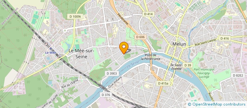 localisation de l'entreprise SCI PIPE SOURIS  LE MEE-SUR-SEINE