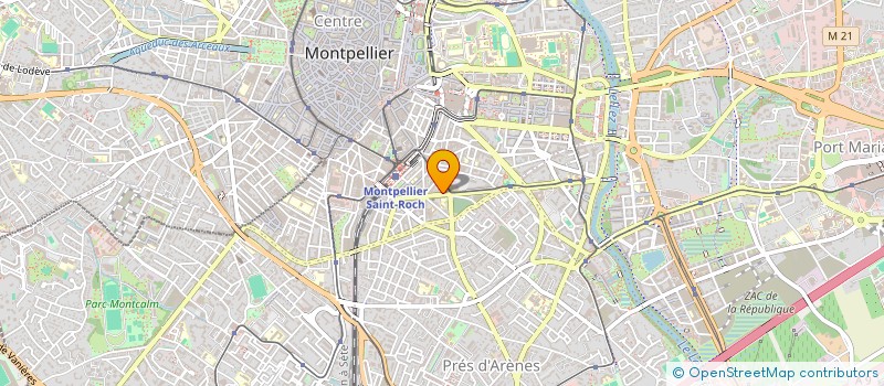 localisation de l'entreprise SCI PIPITO à MONTPELLIER