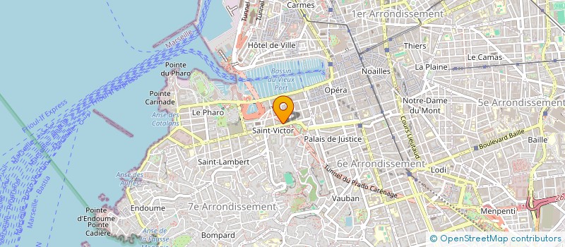 localisation de l'entreprise SCI PIPO à MARSEILLE